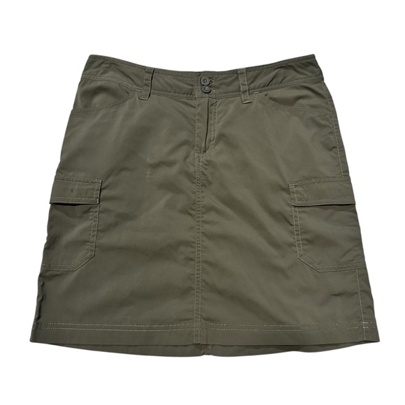 Patagonia Dresses & Skirts - Patagonia Women's Solimar Skirt Nylon Travel Hiking Green Casual Size 2